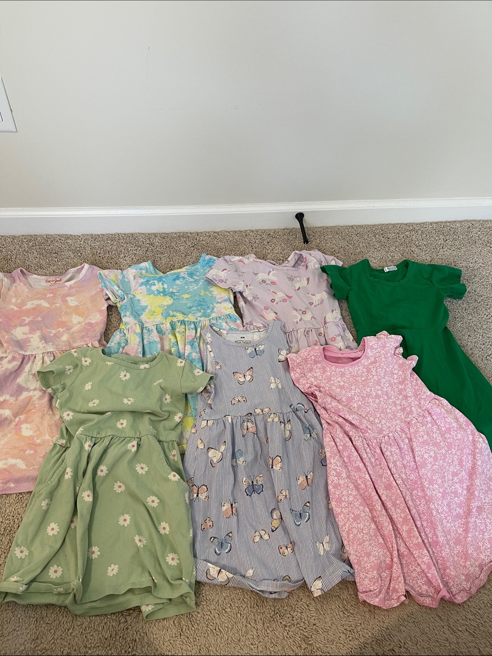 Girls Short-Sleeve Dresses lot - 5t